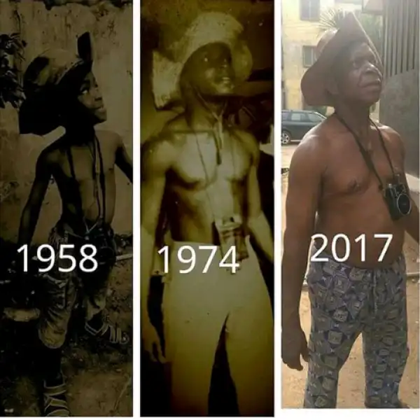 Grandpa Recreates Photos From His Young Days